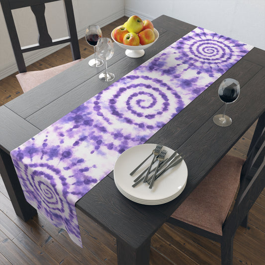 Table Runner — Adire Blue