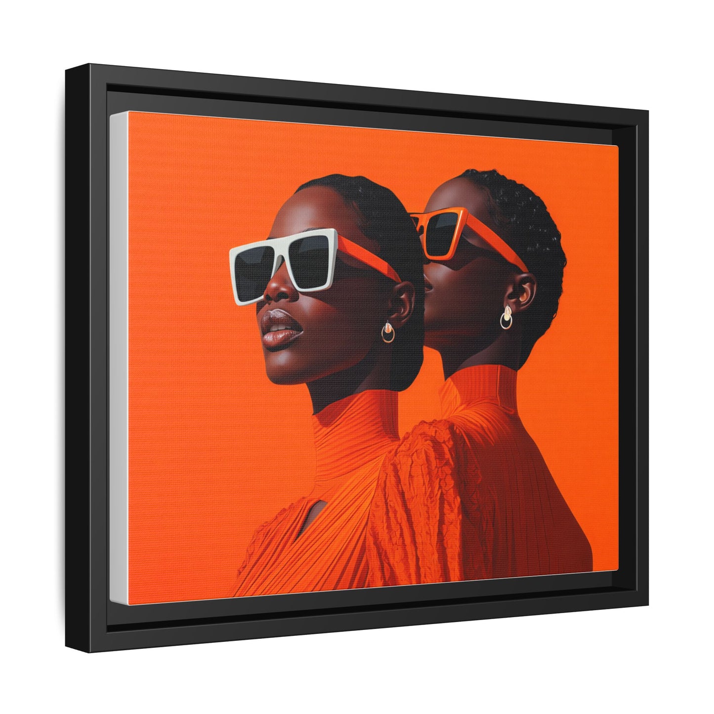 Framed Canvas Print — Soul Fire No. 1