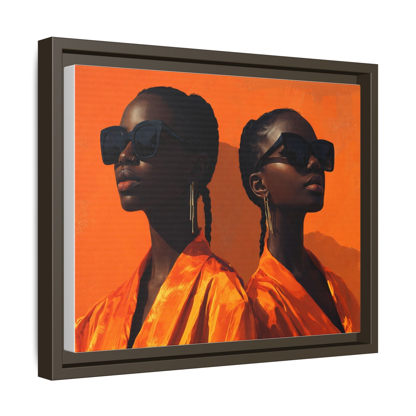Framed Canvas Print — Soul Fire No. 2
