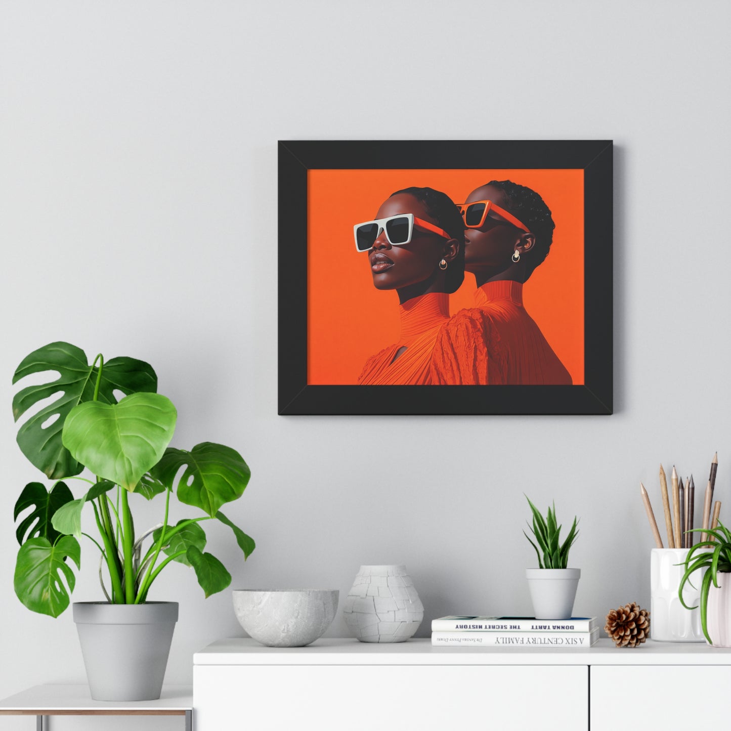 Framed Art Print – Soul Fire No. 1