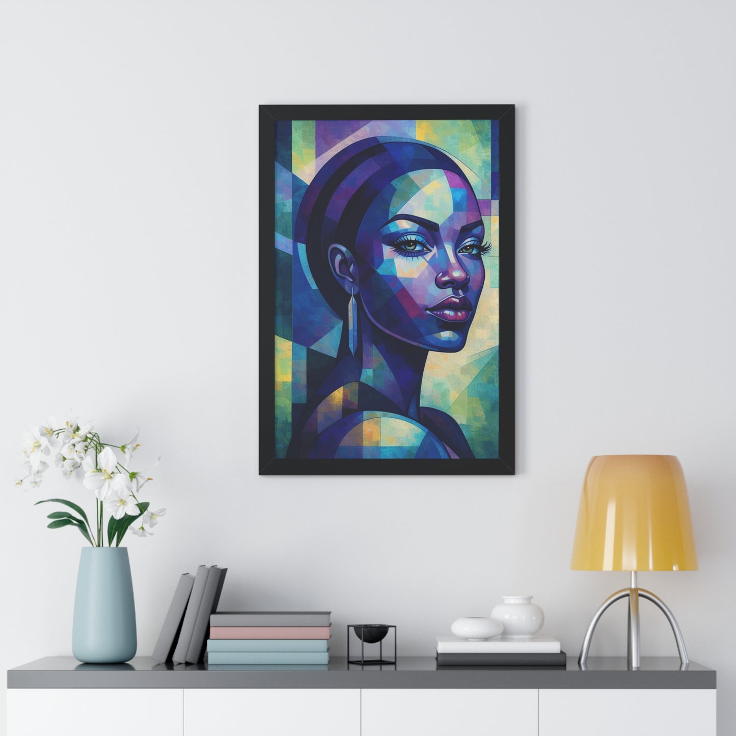 Framed Print — Blue Beauty No. 2