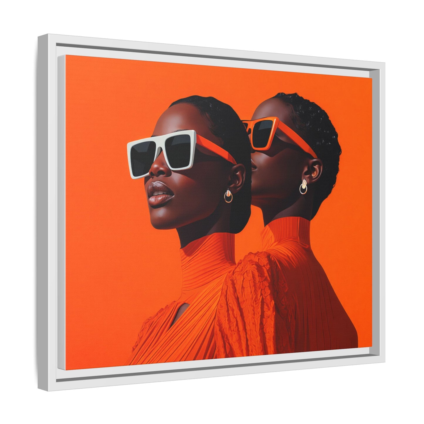 Framed Canvas Print — Soul Fire No. 1