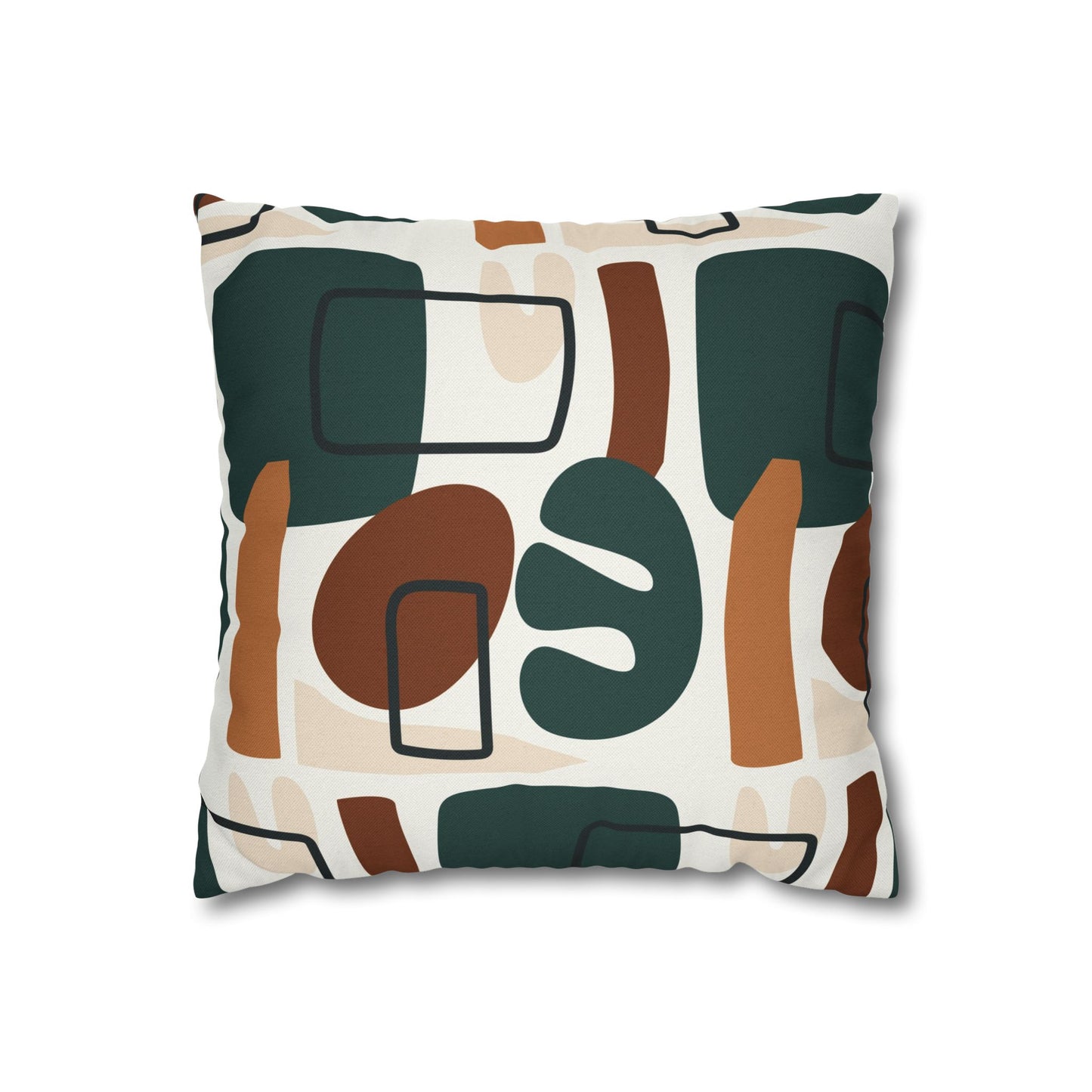 Spun Square Pillow — Abstract Accent IV