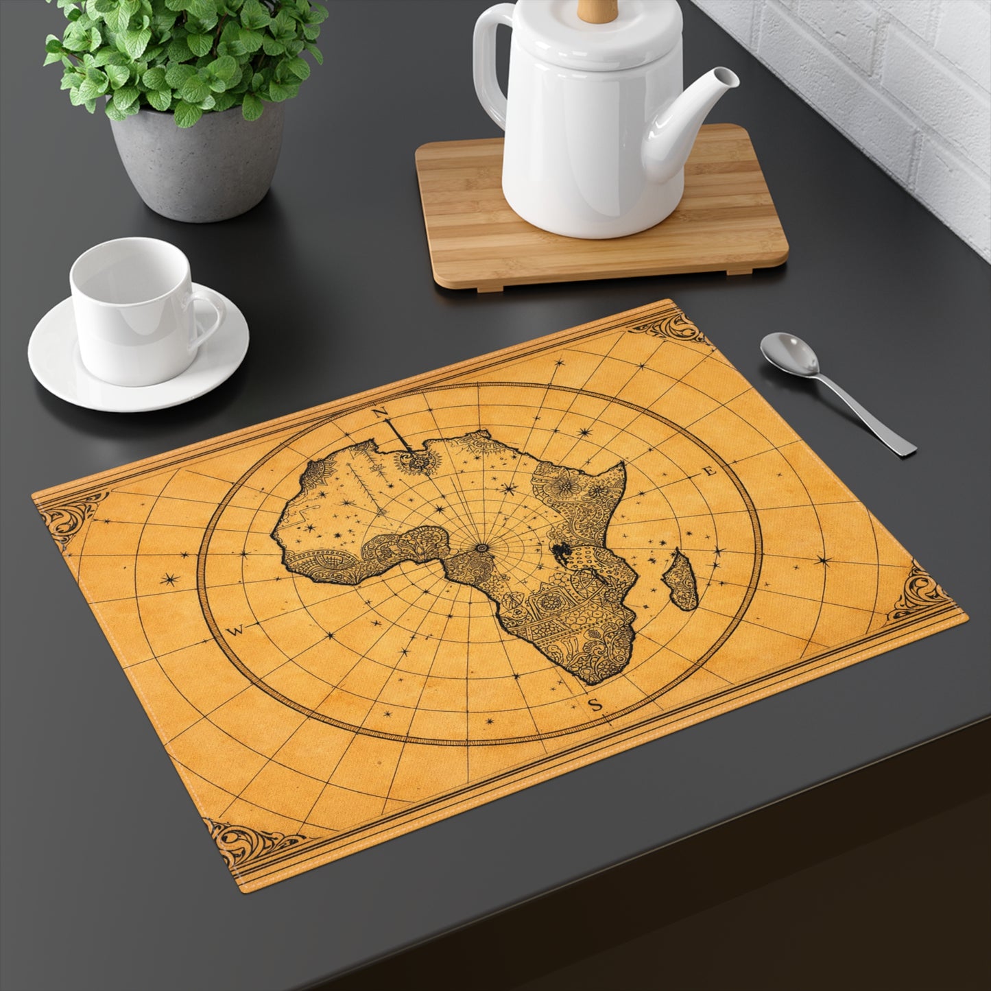 Table Mat — Cartography Afrika IV