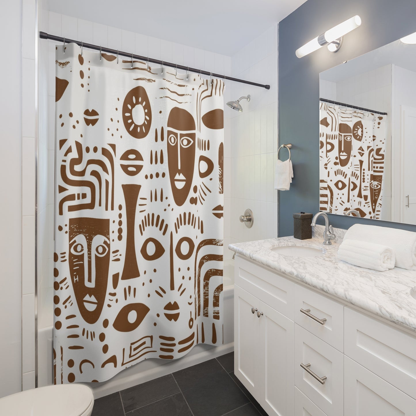 Shower Curtain — Afrikan Masks