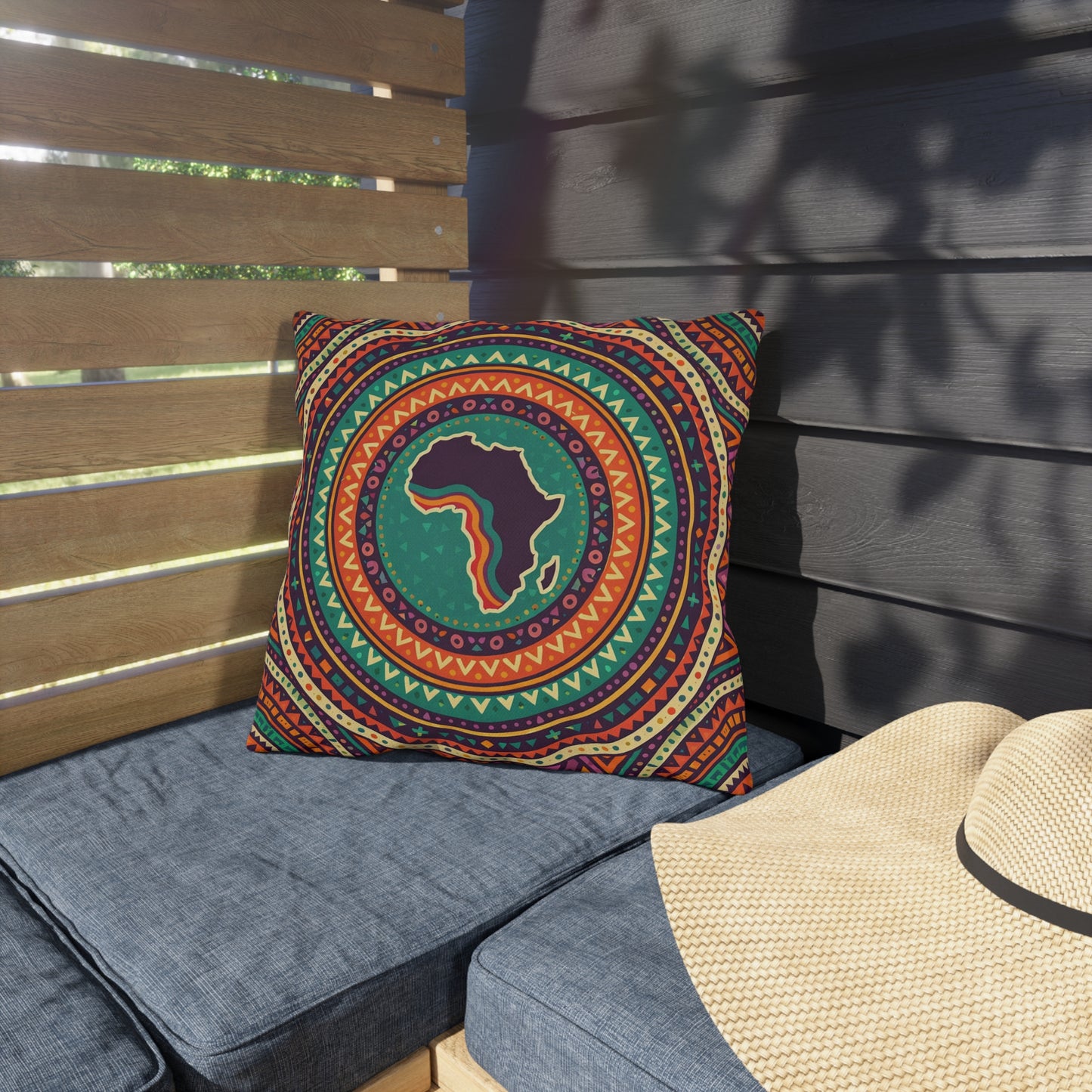 Outdoor Pillow — Heart of Afrika II