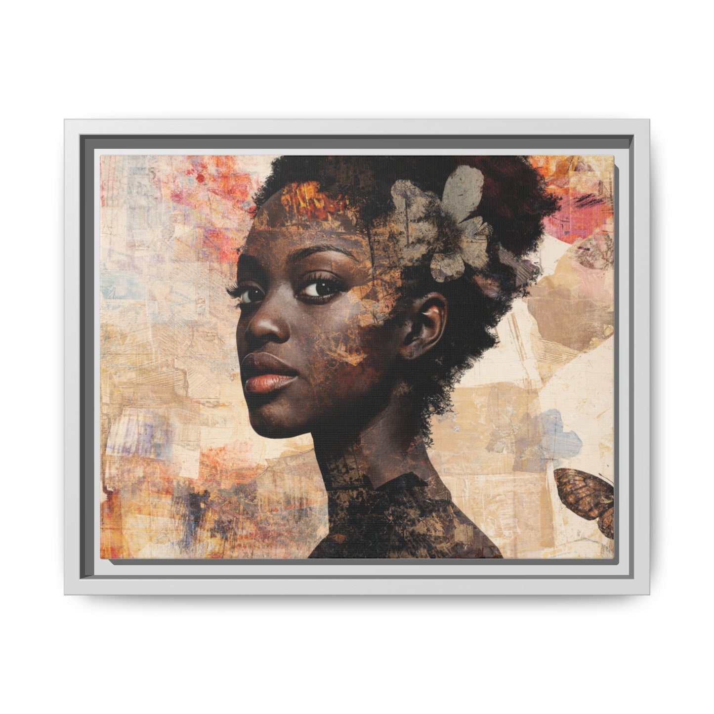 Framed Canvas Print — Àrẹwà (One Who Has Beauty) No. 2