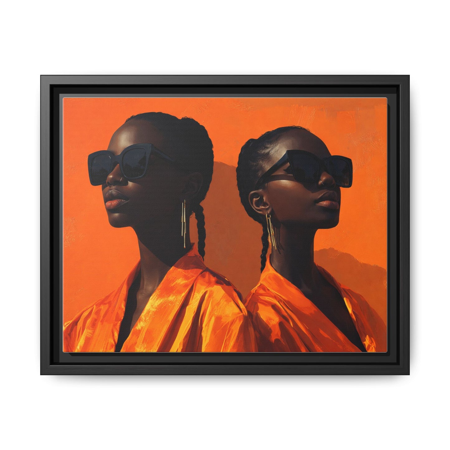 Framed Canvas Print — Soul Fire No. 2