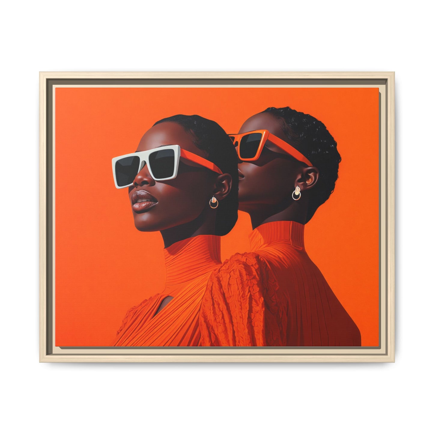 Framed Canvas Print — Soul Fire No. 1
