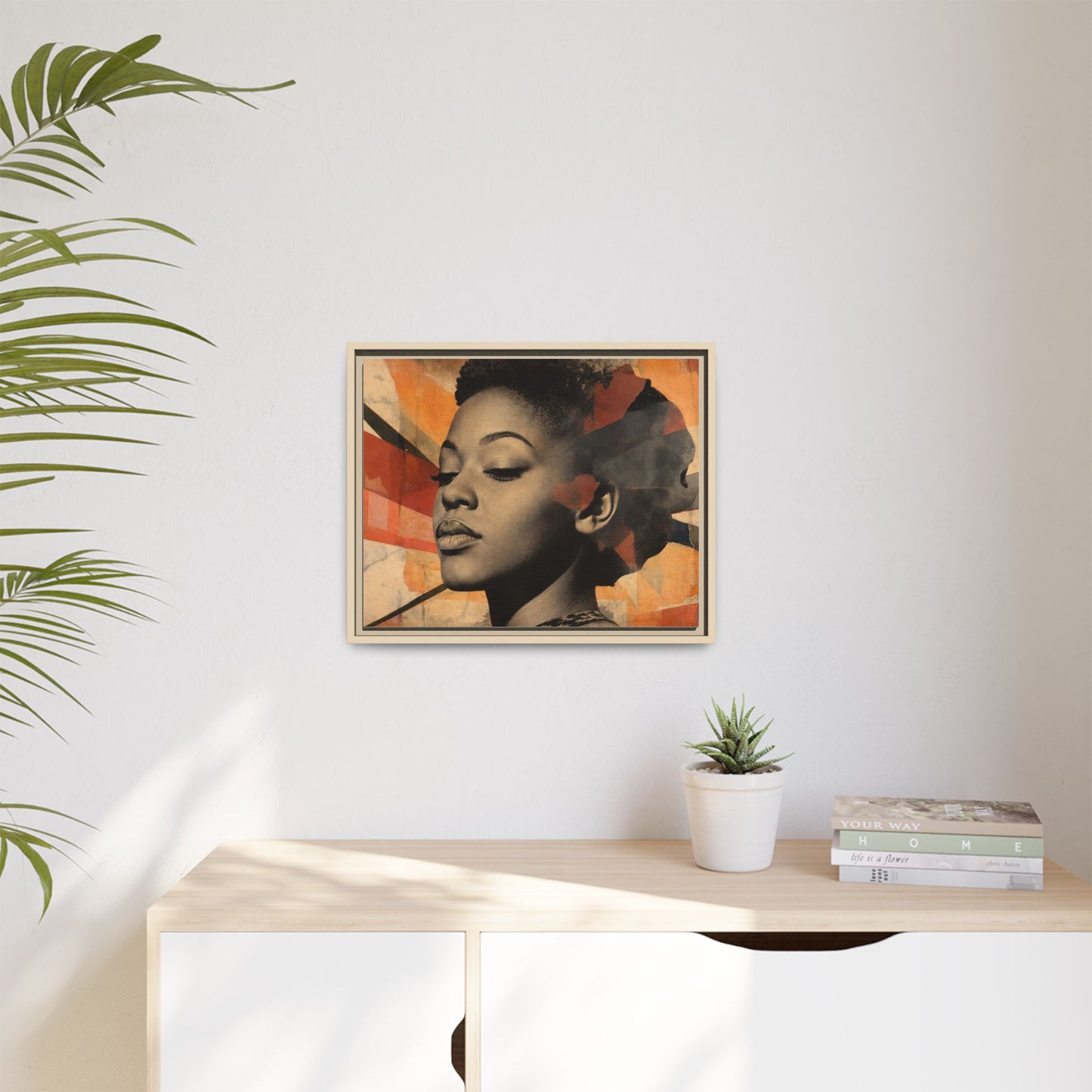 Framed Canvas Print — Àrẹwà (One Who Has Beauty) No. 1