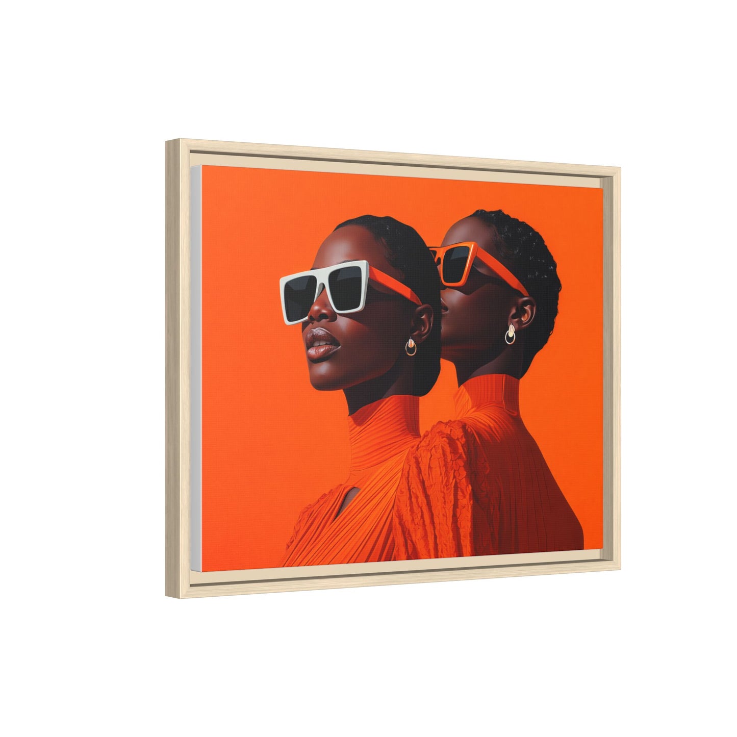 Framed Canvas Print — Soul Fire No. 1