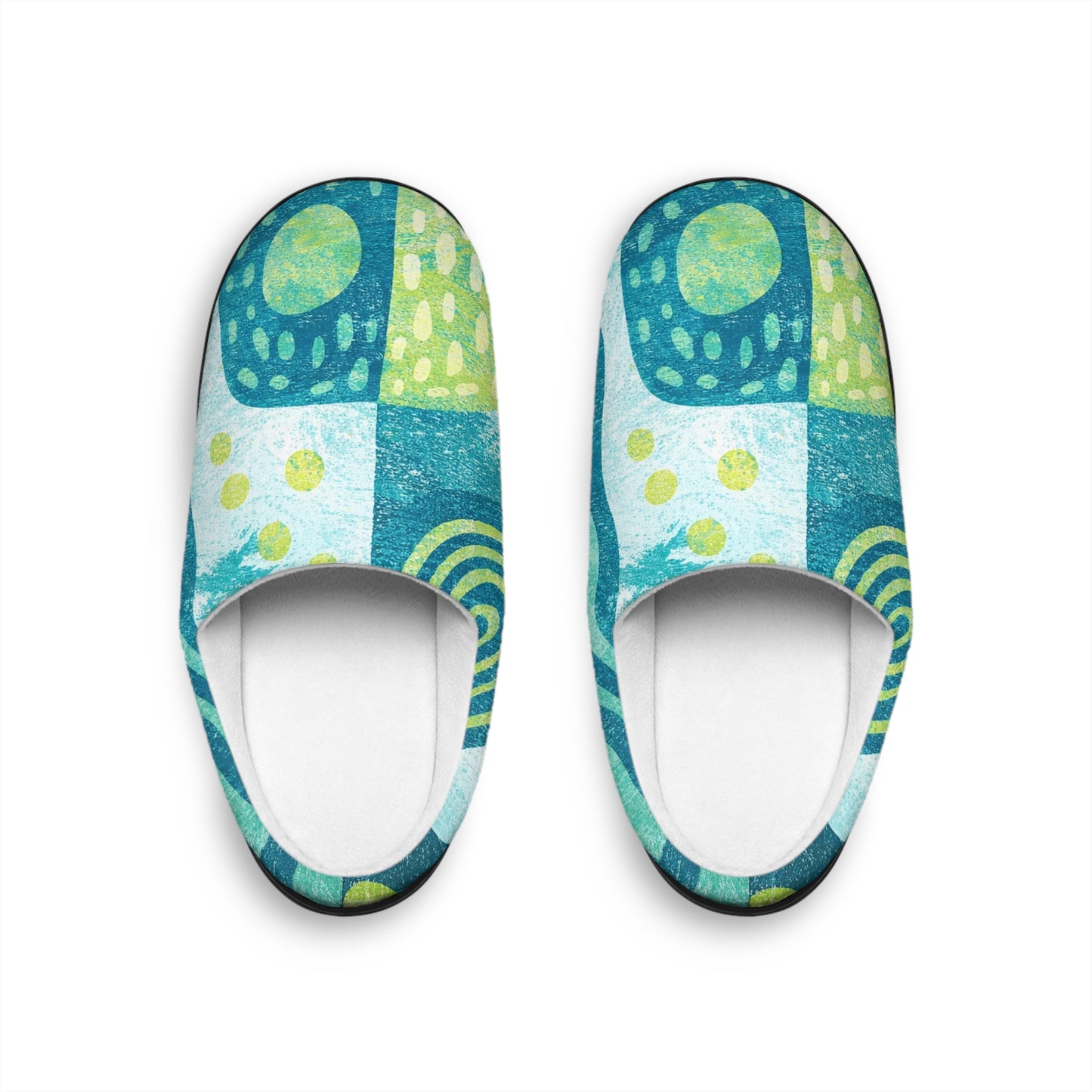 Bathroom Slippers — Afro Modern I