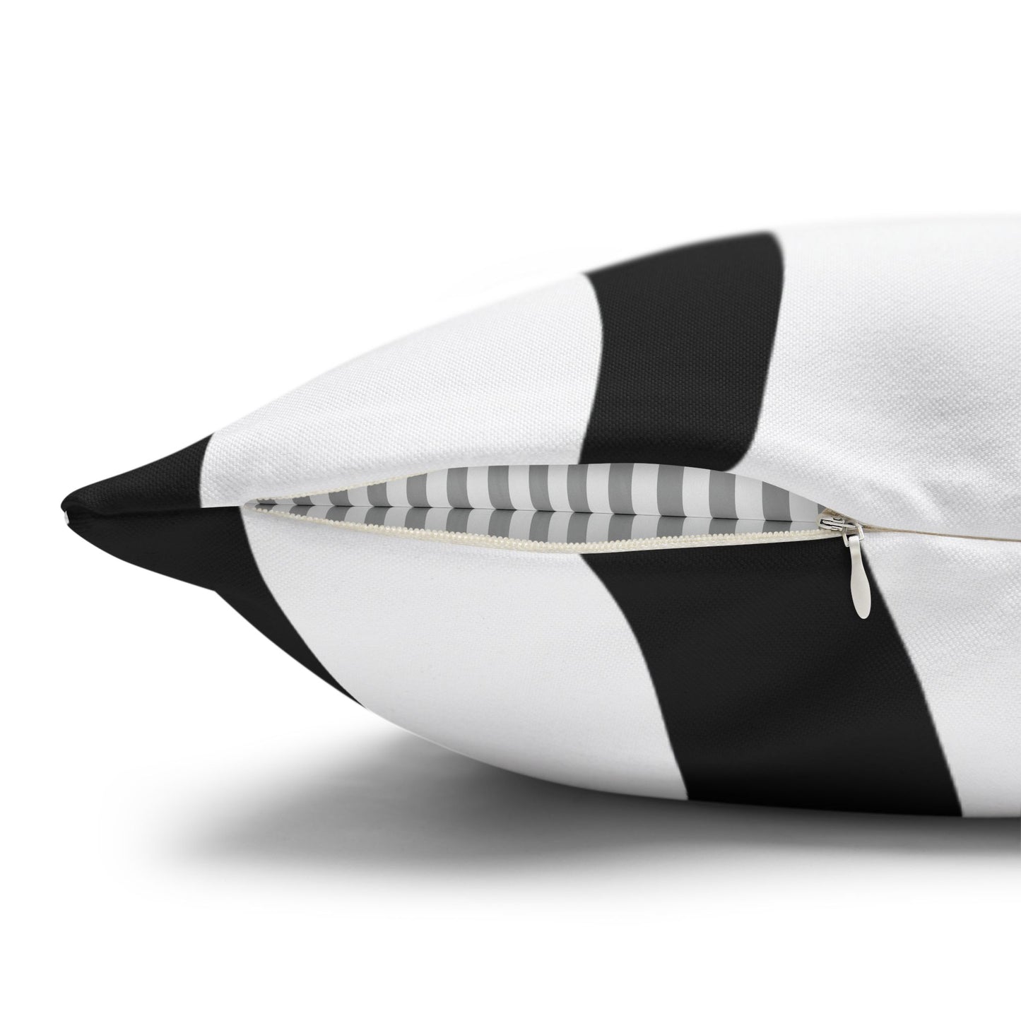 Spun Square Pillow — Abstract Accent V