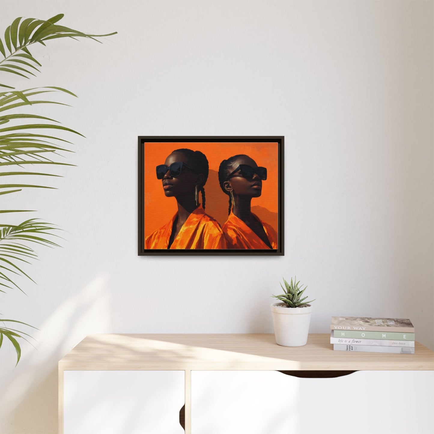 Framed Canvas Print — Soul Fire No. 2