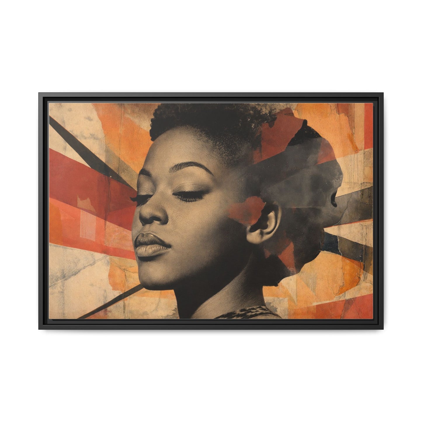 Framed Canvas Print — Àrẹwà (One Who Has Beauty) No. 1