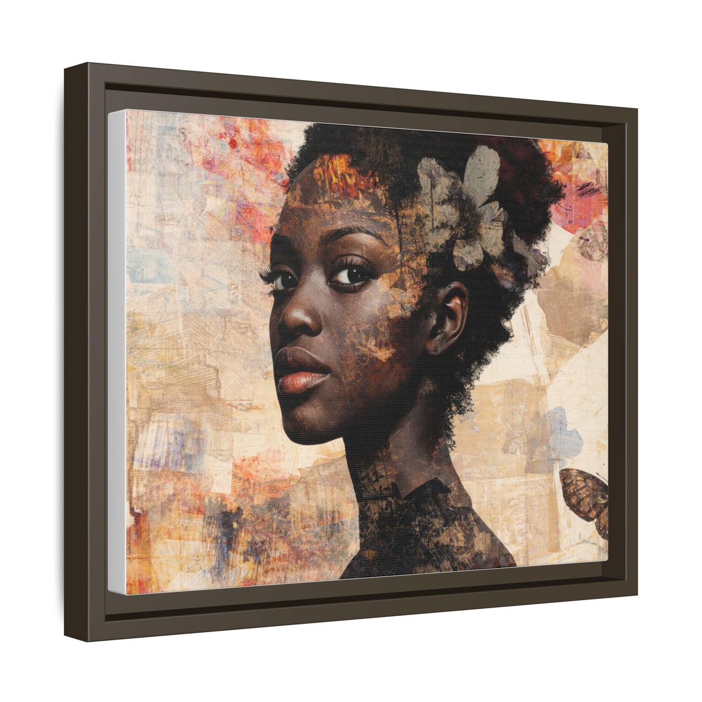 Framed Canvas Print — Àrẹwà (One Who Has Beauty) No. 2