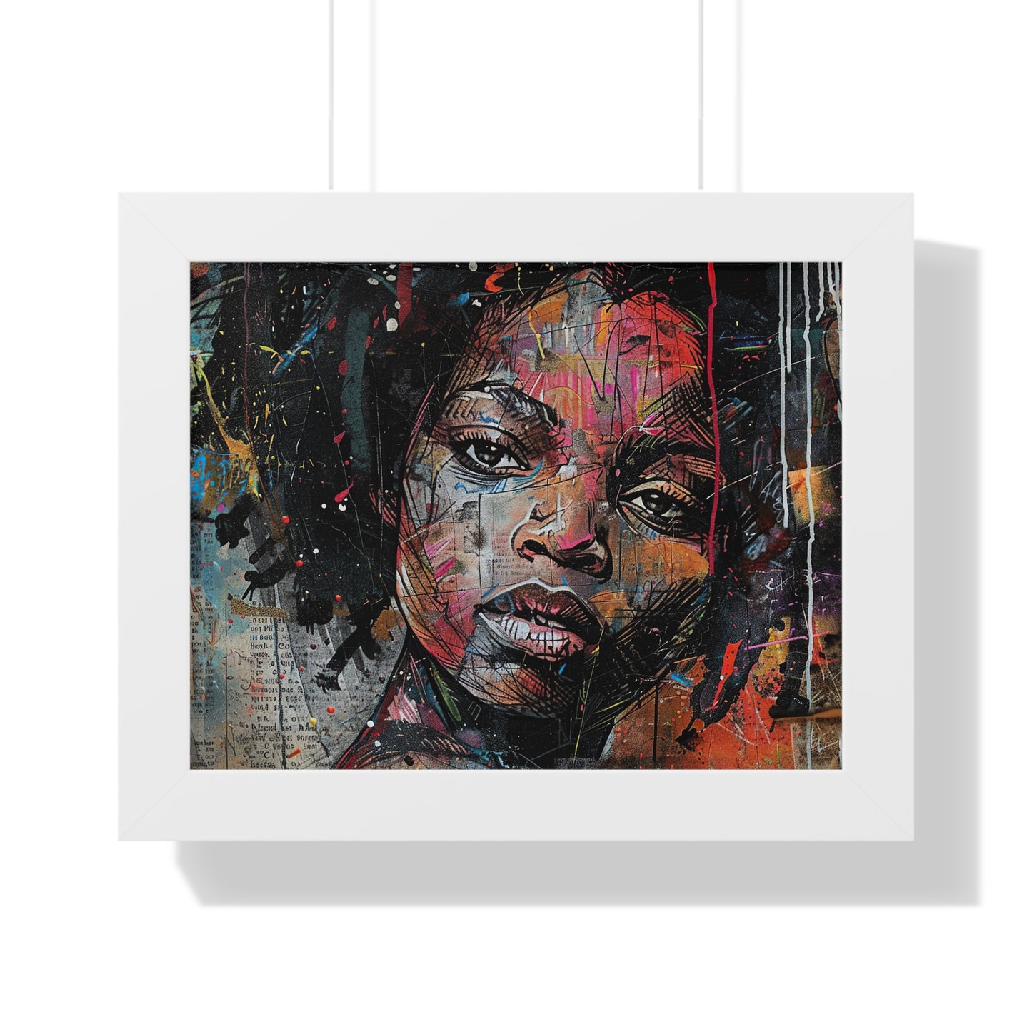 Framed Art Print – Paper Looks No. 2