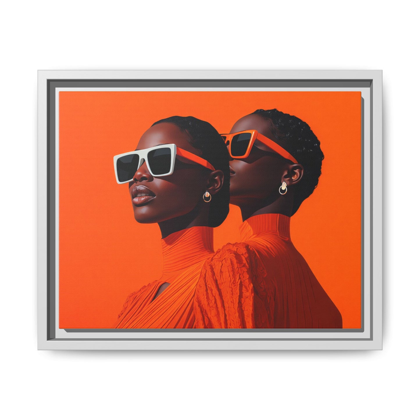 Framed Canvas Print — Soul Fire No. 1