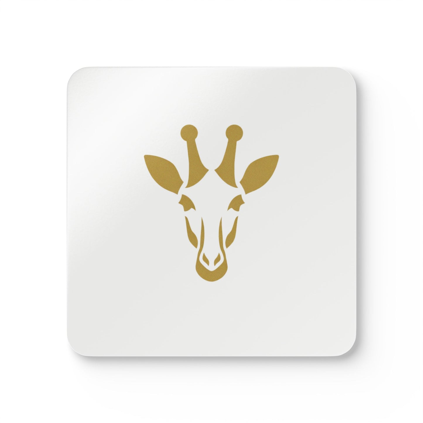 Cork Coaster Set — Giraffe