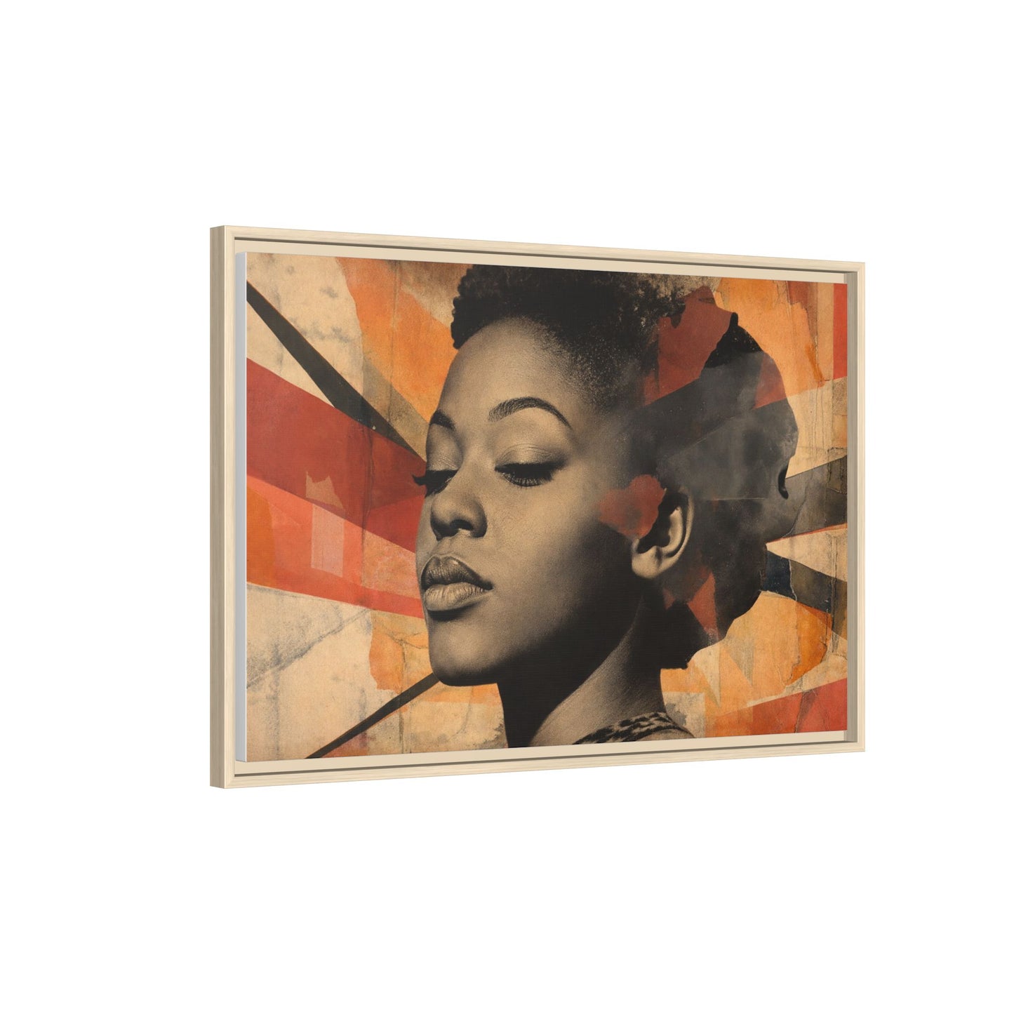 Framed Canvas Print — Àrẹwà (One Who Has Beauty) No. 1