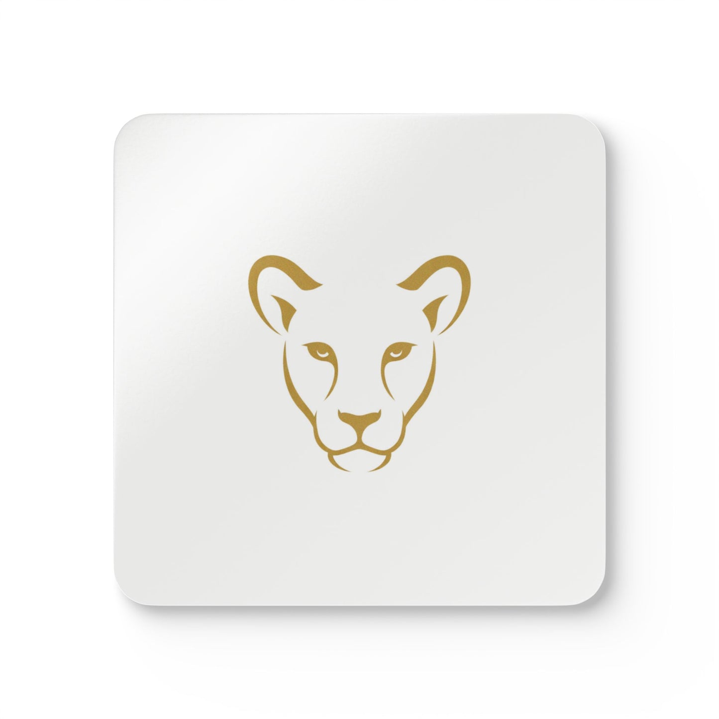 Cork Coaster Set — Lioness