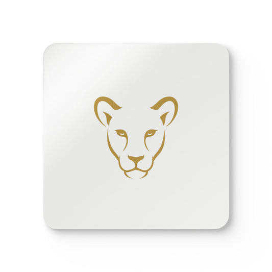 Cork Coaster Set — Lioness