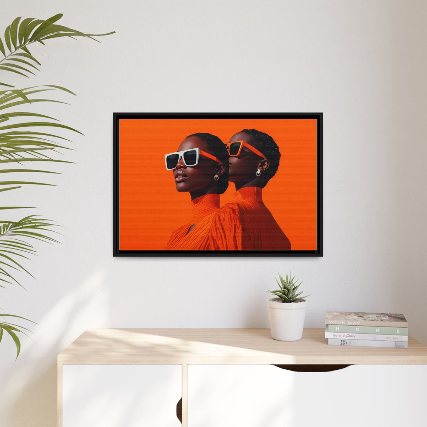 Framed Canvas Print — Soul Fire No. 1
