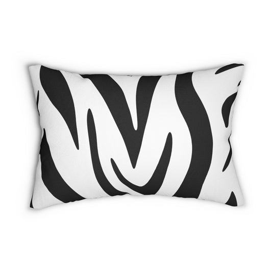 Bed Pillow — Zebra Stripes