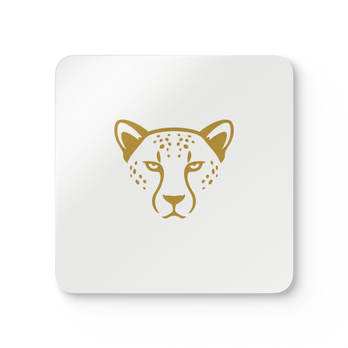 Cork Coaster Set — Cheetah