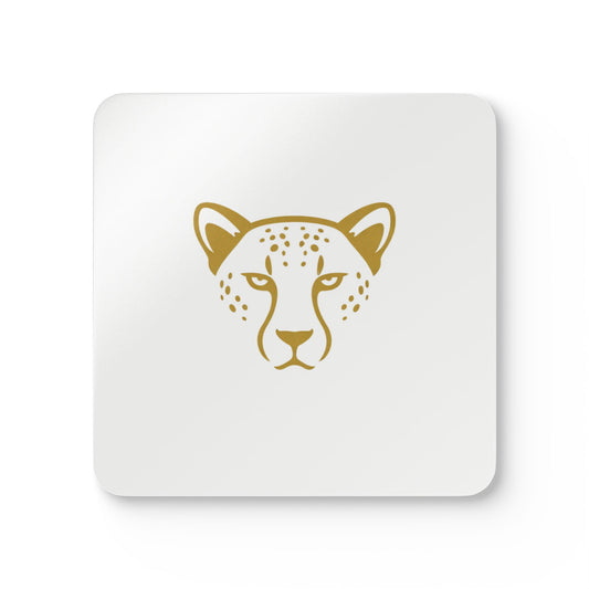 Cork Coaster Set — Cheetah