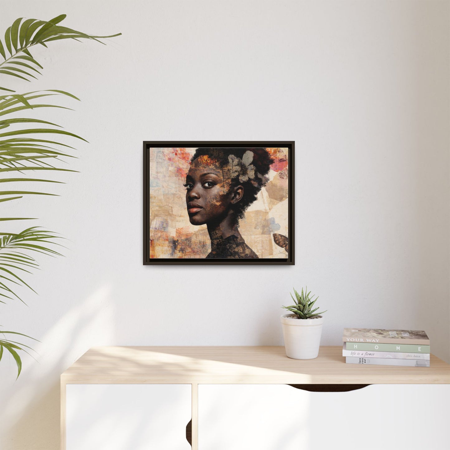 Framed Canvas Print — Àrẹwà (One Who Has Beauty) No. 2