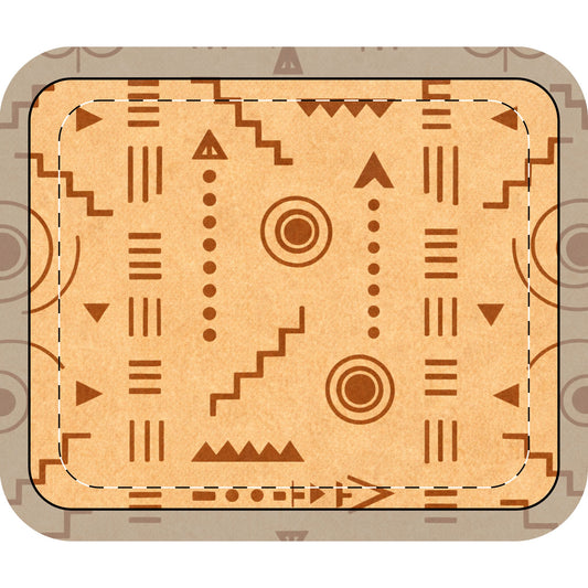 Table Mat — Afro Modern Brown
