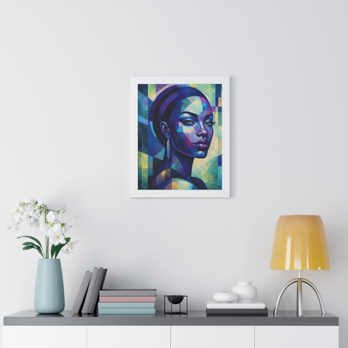 Framed Print — Blue Beauty No. 2