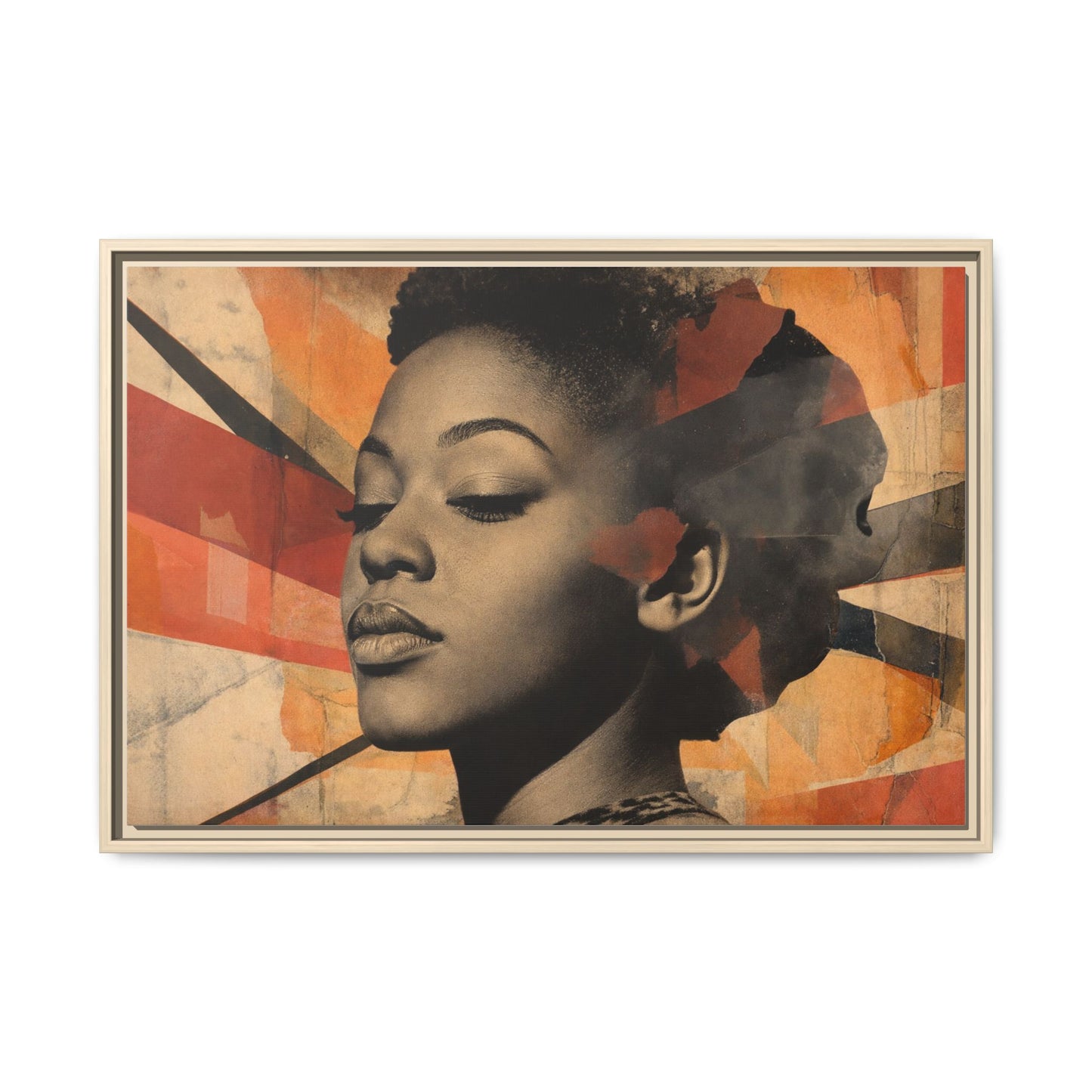 Framed Canvas Print — Àrẹwà (One Who Has Beauty) No. 1