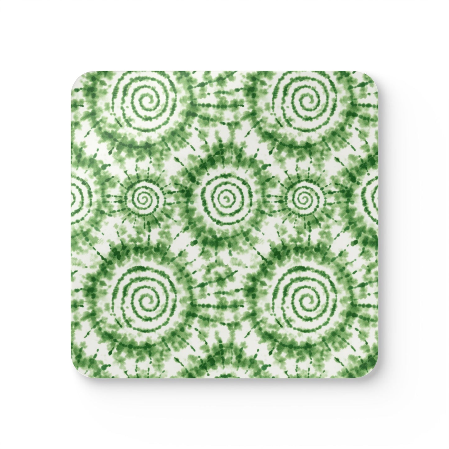 Coaster Set — Adire Green