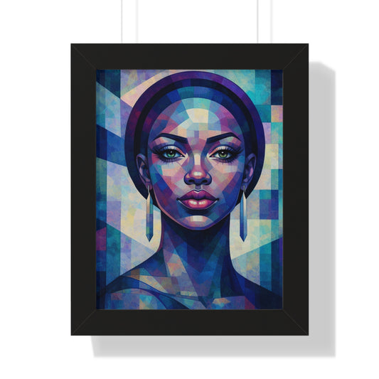 Framed Print — Blue Beauty No. 1