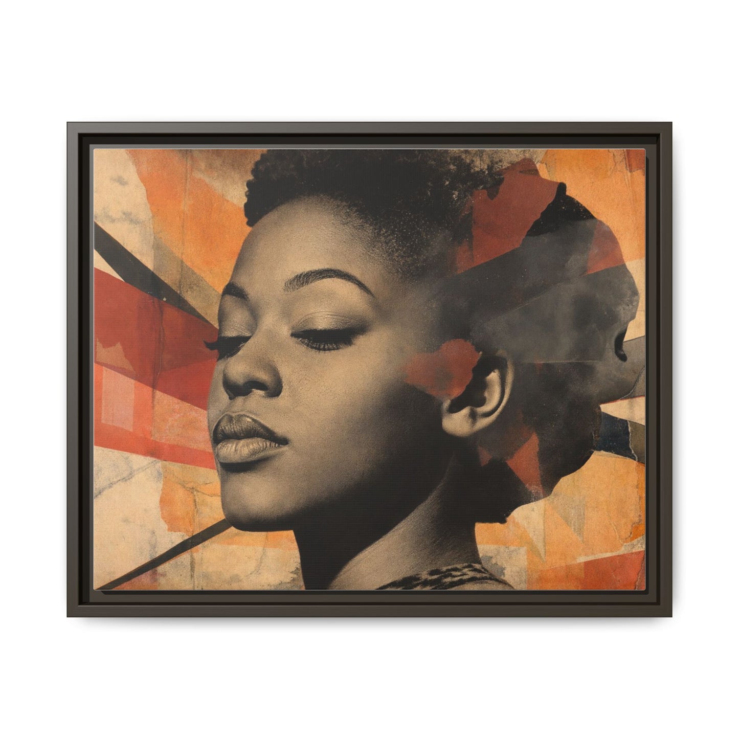 Framed Canvas Print — Àrẹwà (One Who Has Beauty) No. 1