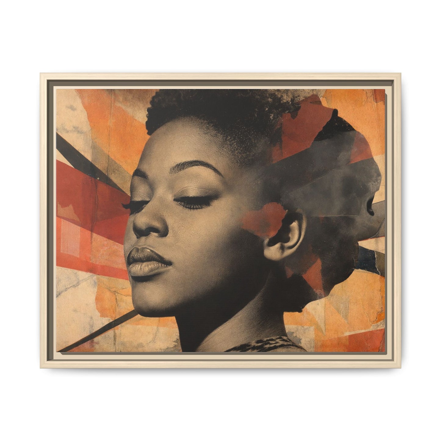 Framed Canvas Print — Àrẹwà (One Who Has Beauty) No. 1
