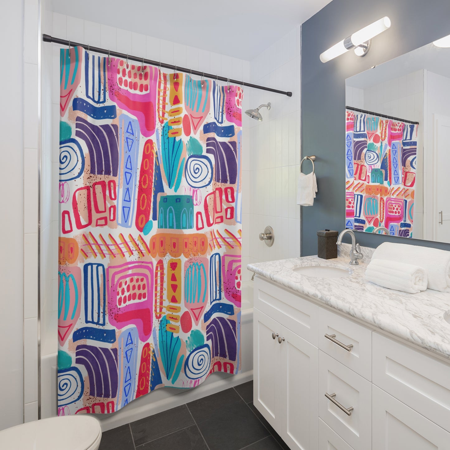 Shower Curtain — Afro Modern IV