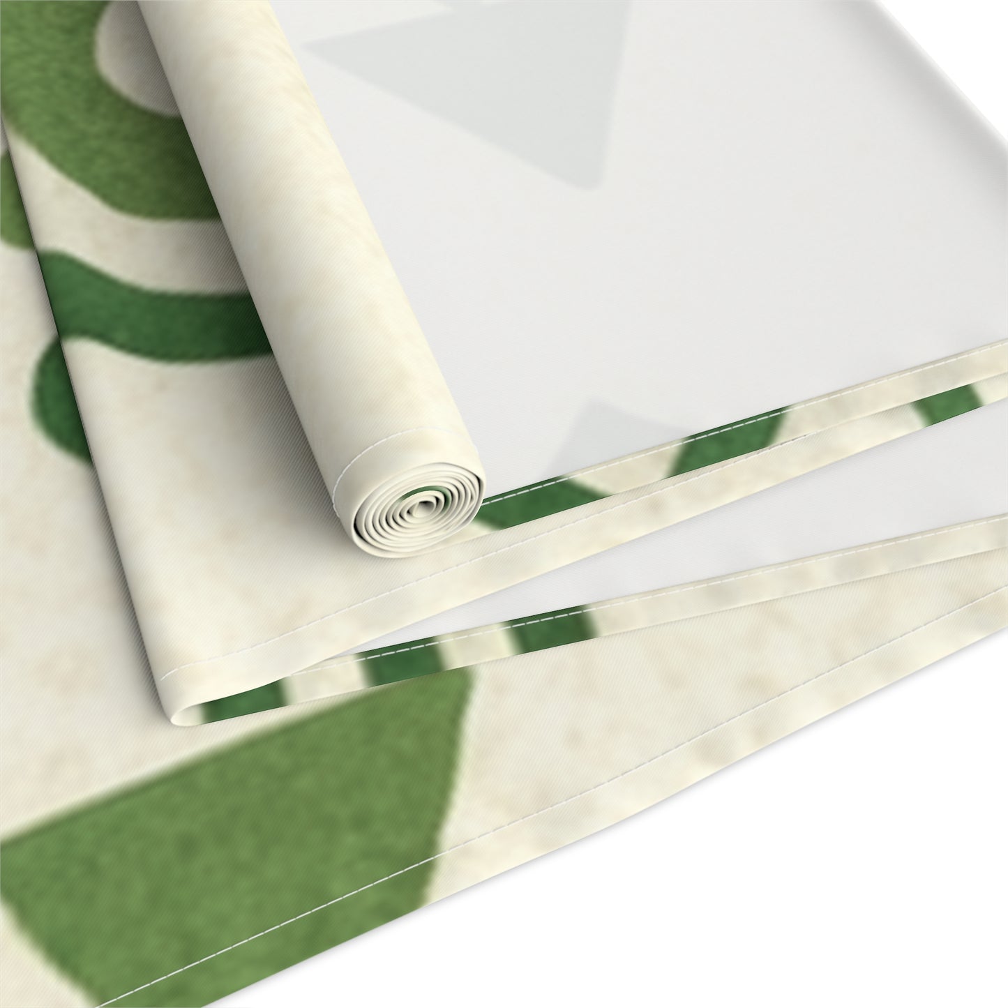 Table Runner — Afro Green