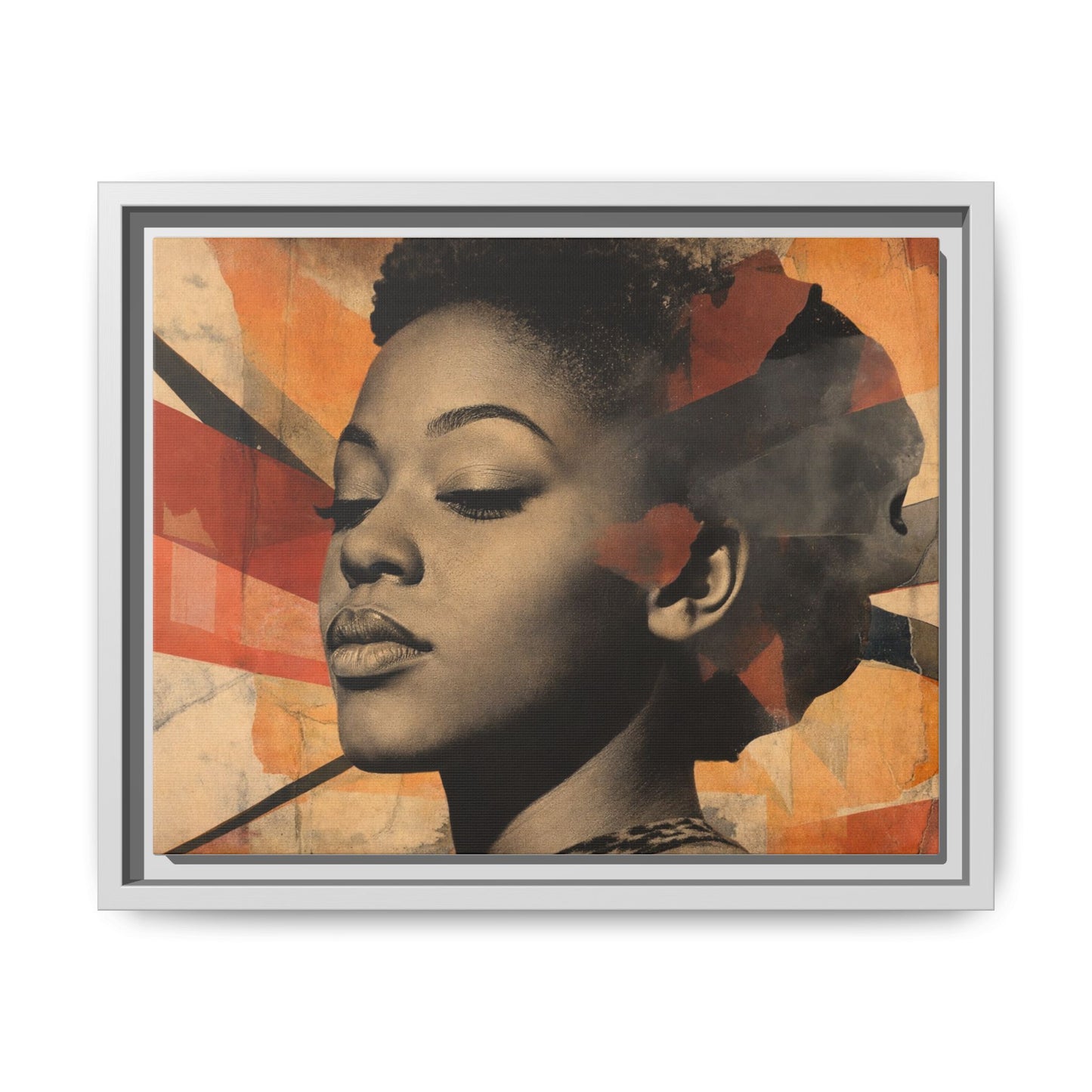 Framed Canvas Print — Àrẹwà (One Who Has Beauty) No. 1