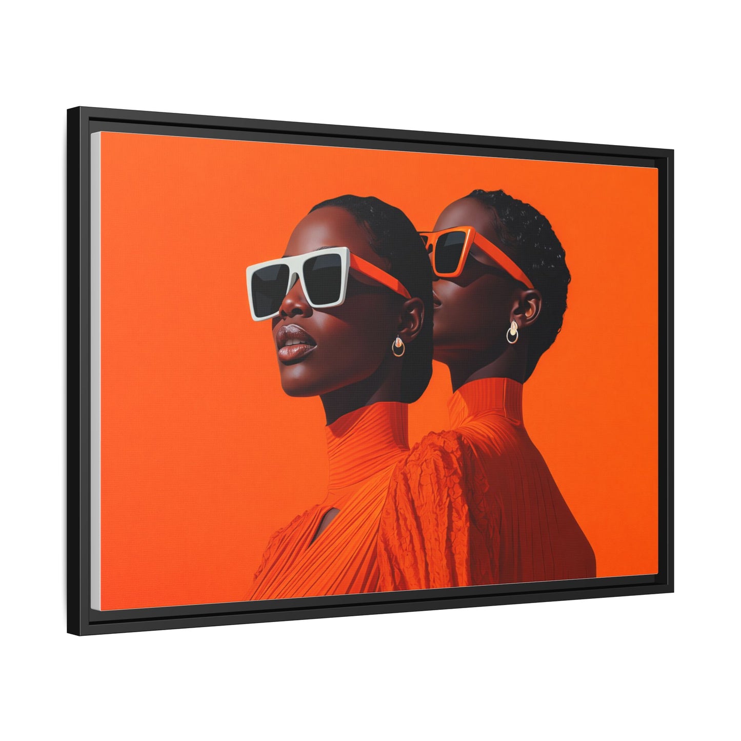Framed Canvas Print — Soul Fire No. 1