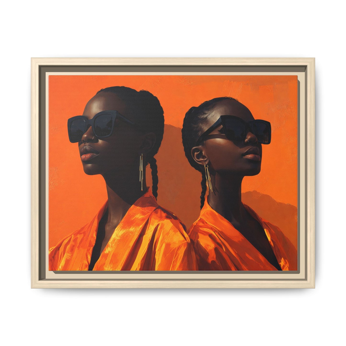 Framed Canvas Print — Soul Fire No. 2