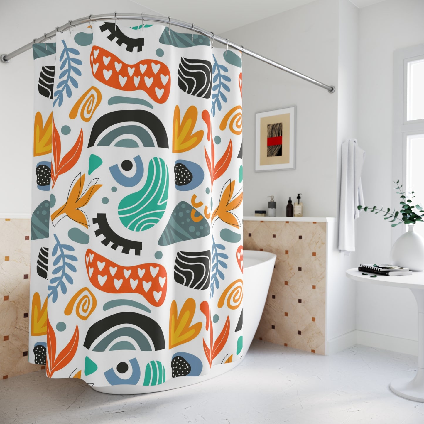 Shower Curtain — Afro Modern I