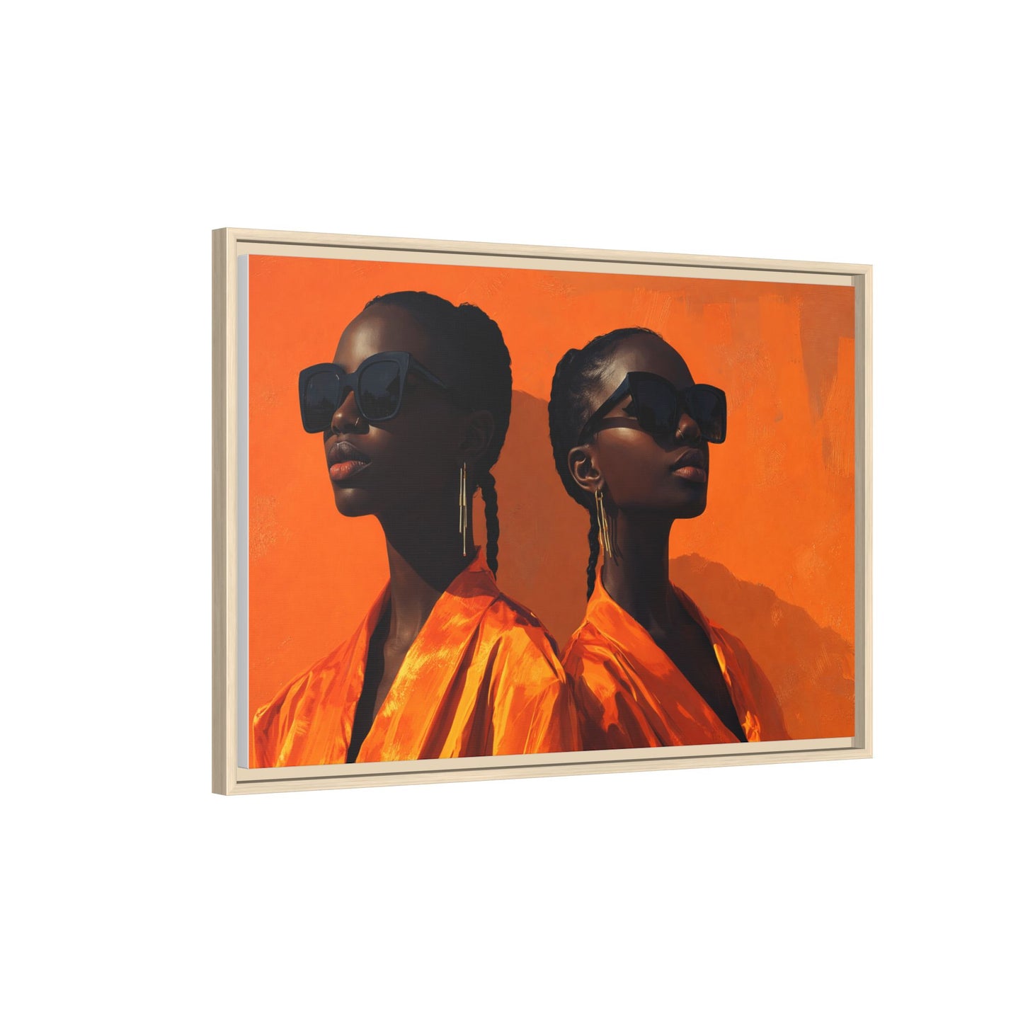 Framed Canvas Print — Soul Fire No. 2