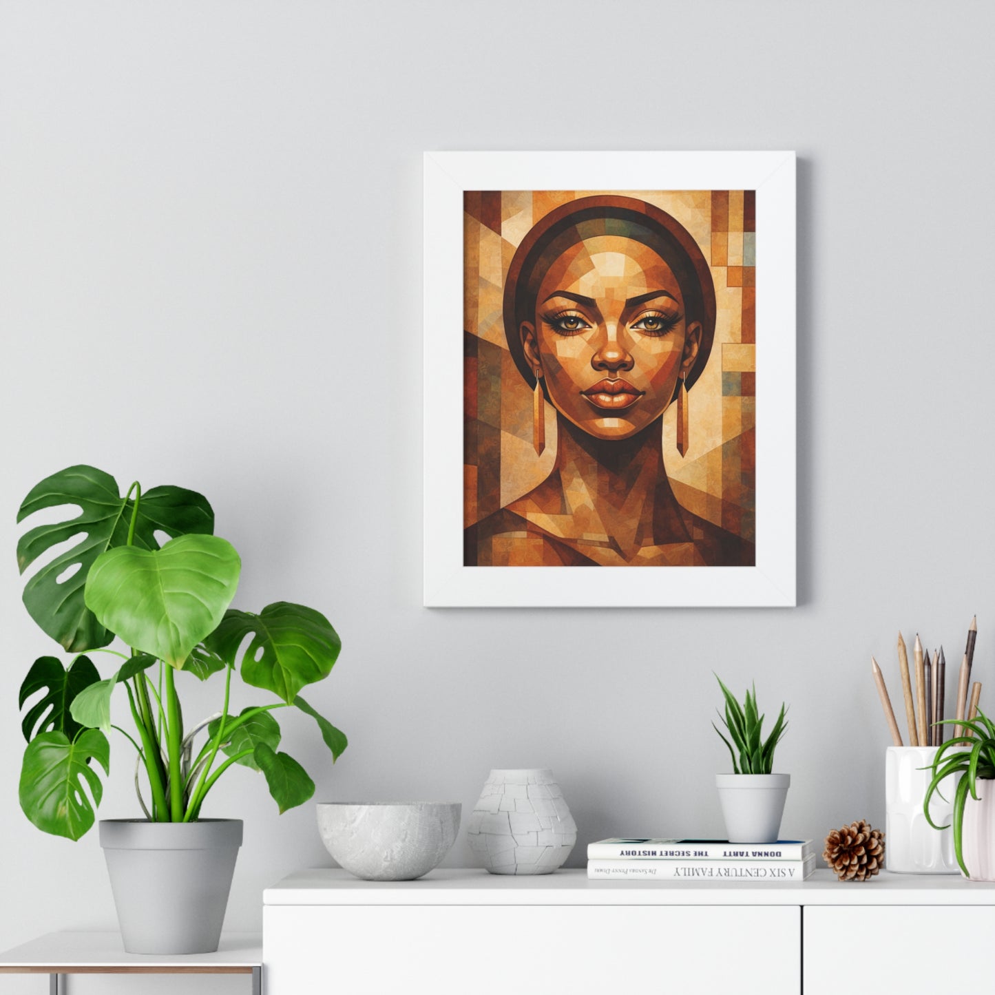 Framed Print — Brown Beauty No. 1
