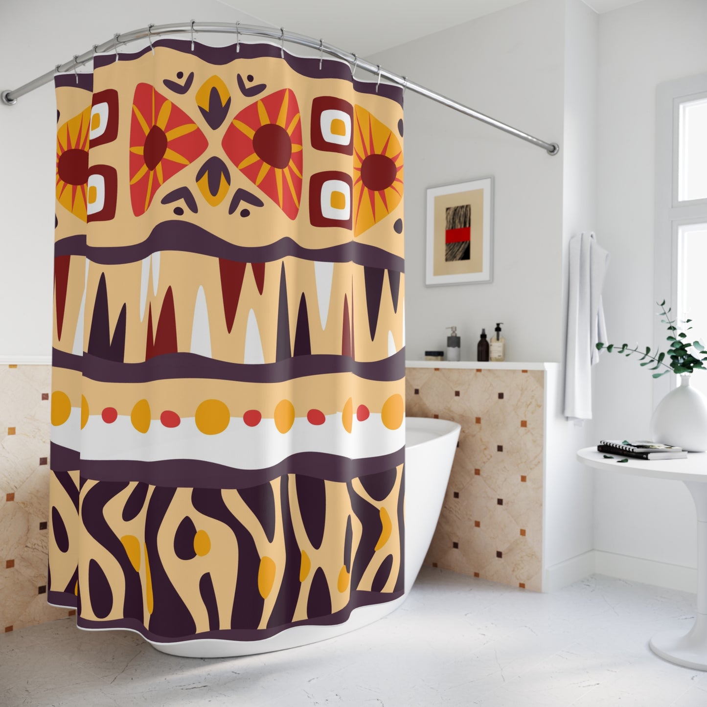 Shower Curtain — Afro Modern VIII