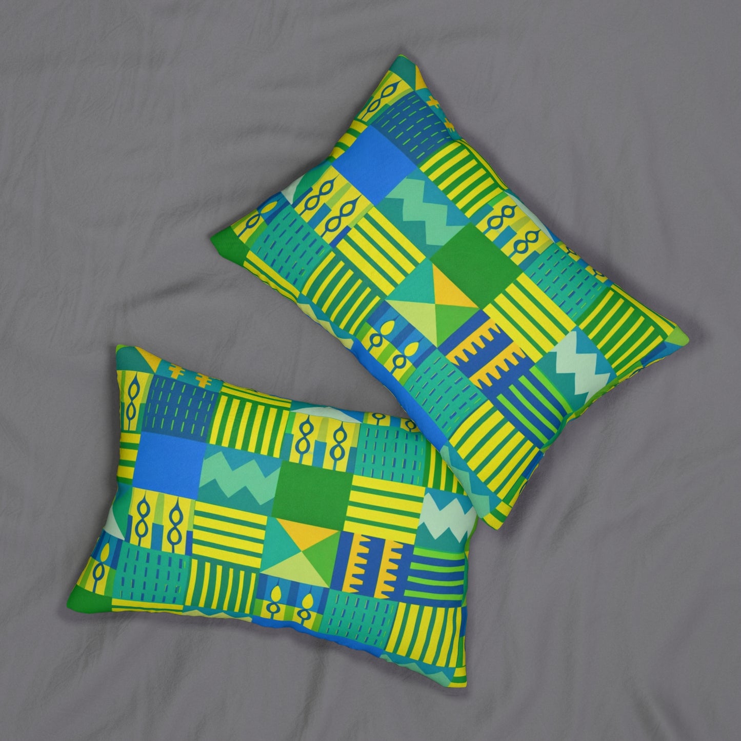 Bed Pillow — Adinkra Baako