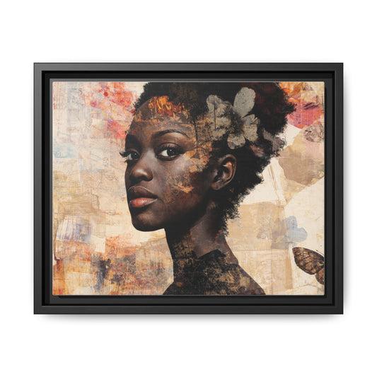 Framed Canvas Print — Àrẹwà (One Who Has Beauty) No. 2