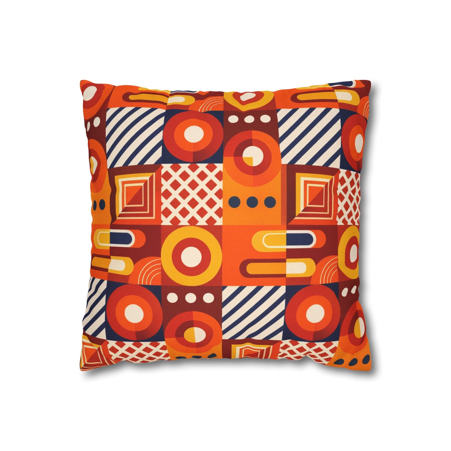Spun Square Pillow — Abstract Accent II
